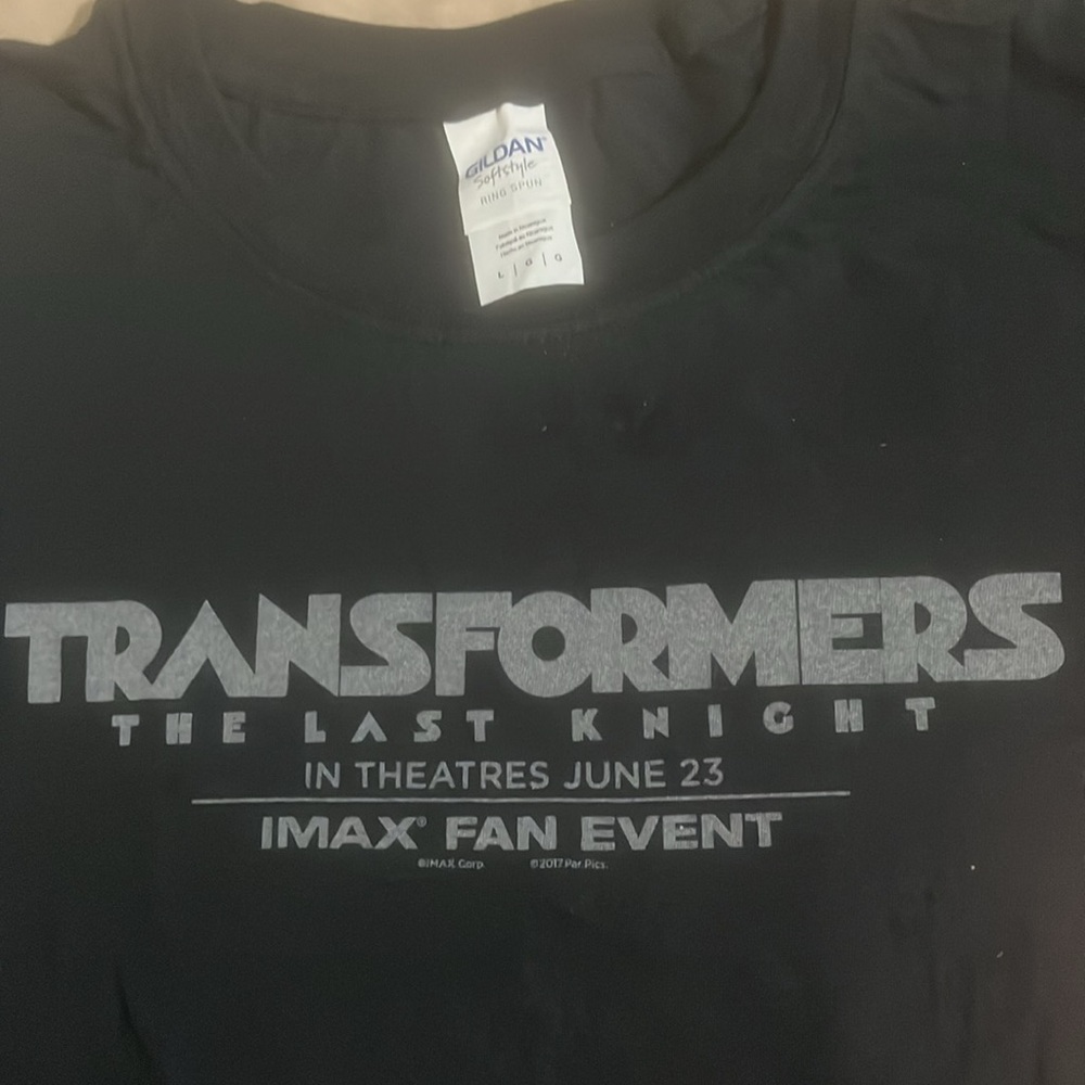 Transformers NEW T-Shirt Large (last knight) Limited Exclusive